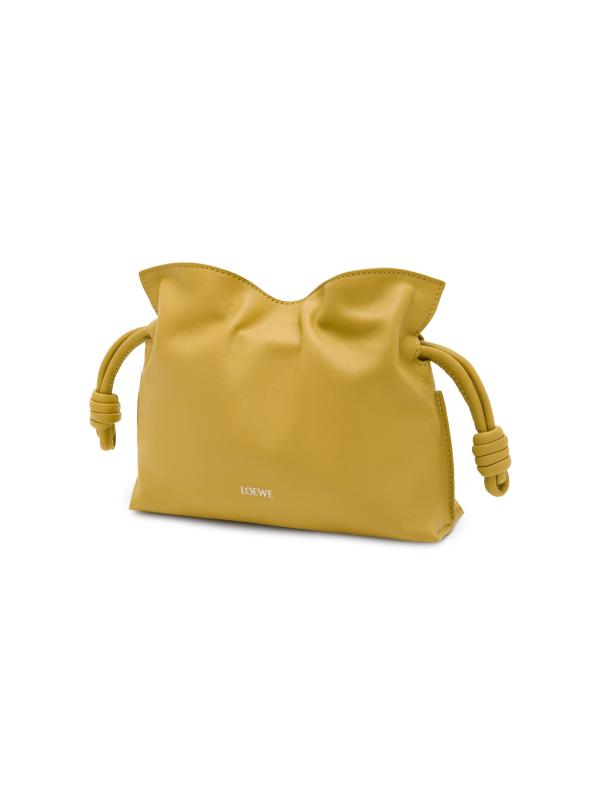 ショルダーバッグ・ポシェット LOEWE FLAMENCO MINI FISH CLUTCH IN NAPPA Mini Flamenco clutch in nappa calfskin Blue - LOEWE