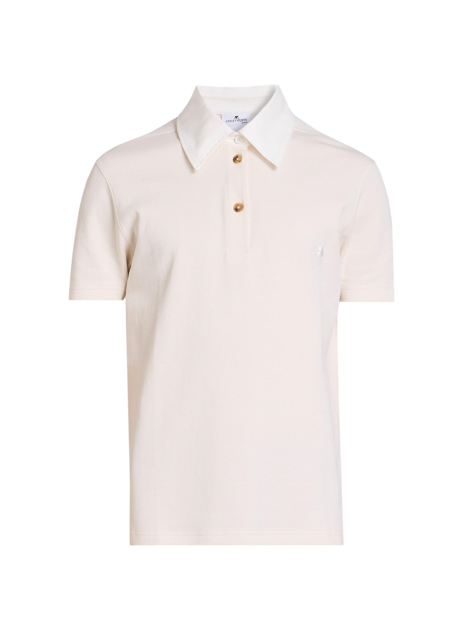 Shop Courreges - AC Polo Shirt | Saks Fifth Avenue United
