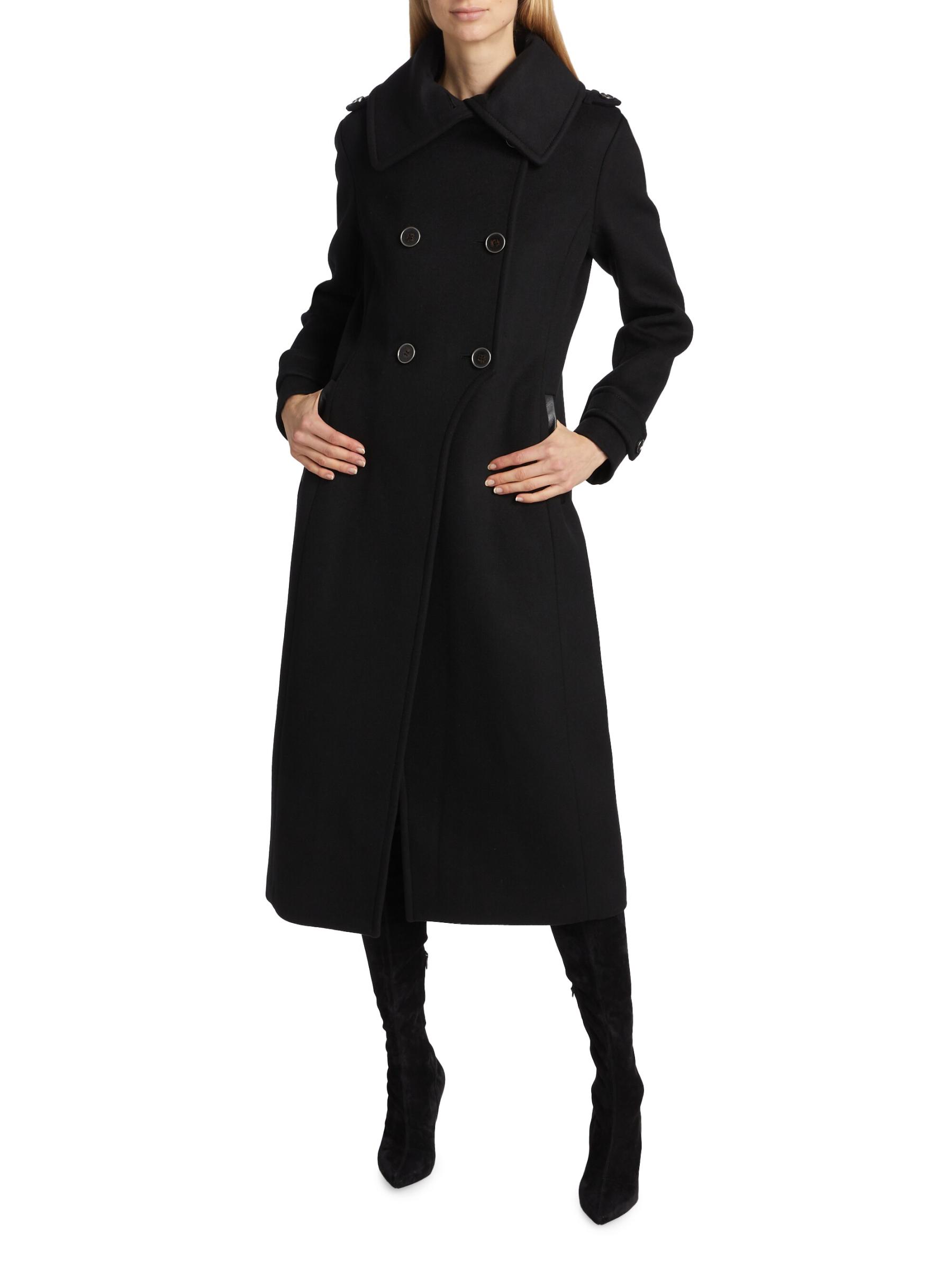 MACKAGE コート Elodie-Z Wool Peacoat ウール ピーコート Shop Mackage - Elodie-Z Wool Peacoat | Saks Fifth Avenue