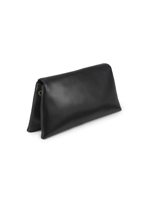 #4: حقيبة يد آي دي سوفت مزدوجة من الجلد - أسود