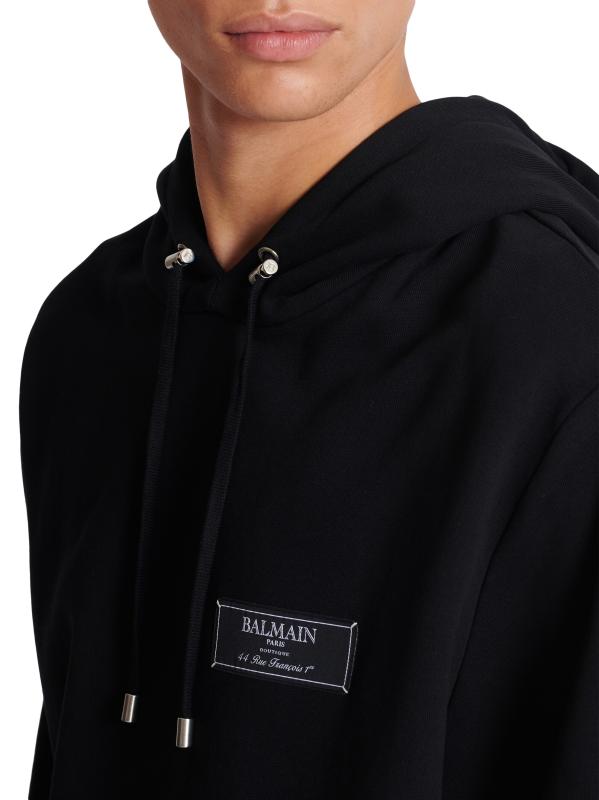 Balmain - ロゴ入りコットンパーカー をオンライン購入 | Saks