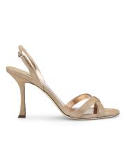 JIMMY CHOO Elsy 90 スエードサンダル Jimmy Choo - Elsy 100MM シマースエードサンダル をオンライン