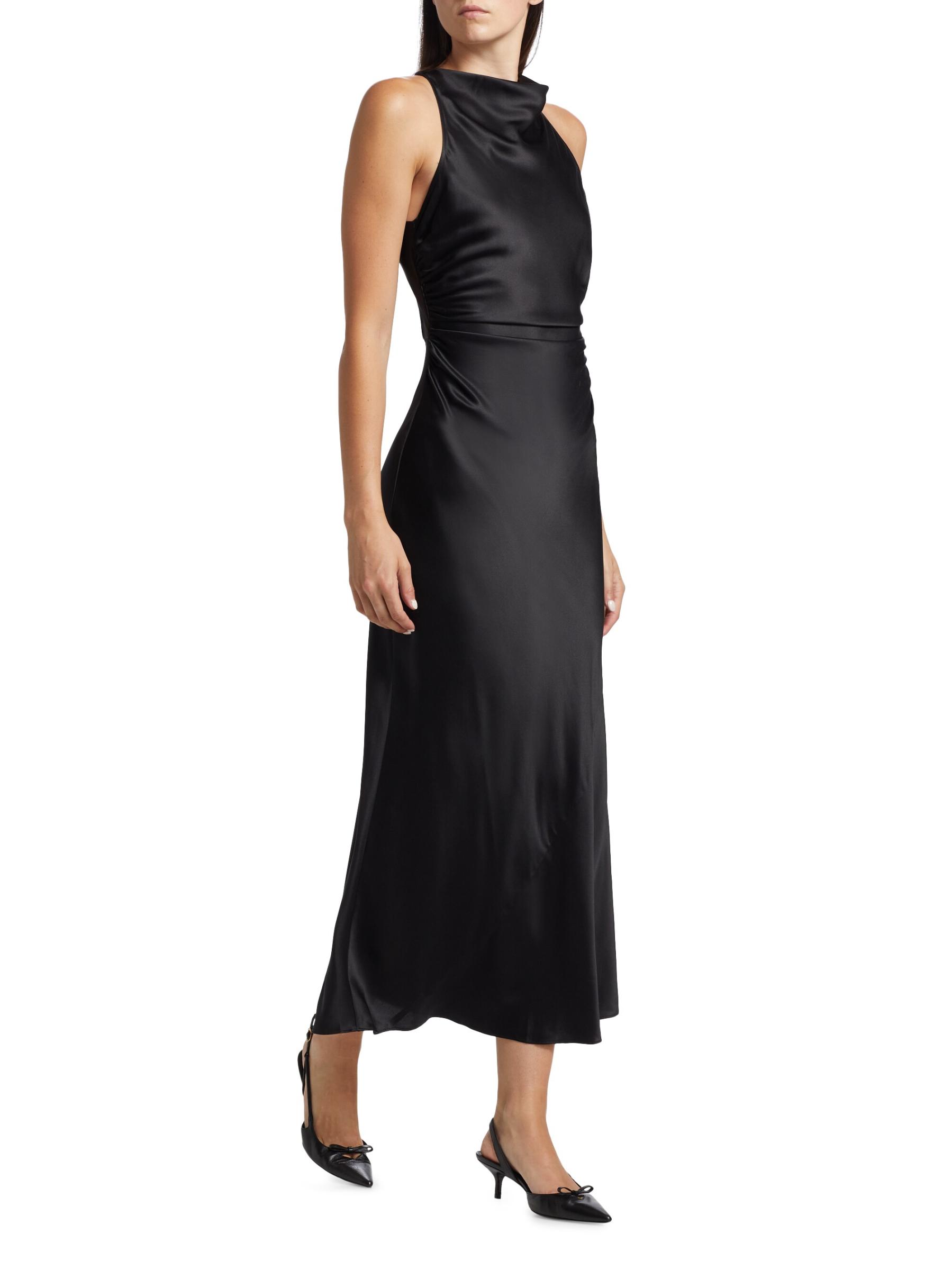 Casette Silk Maxi Dress