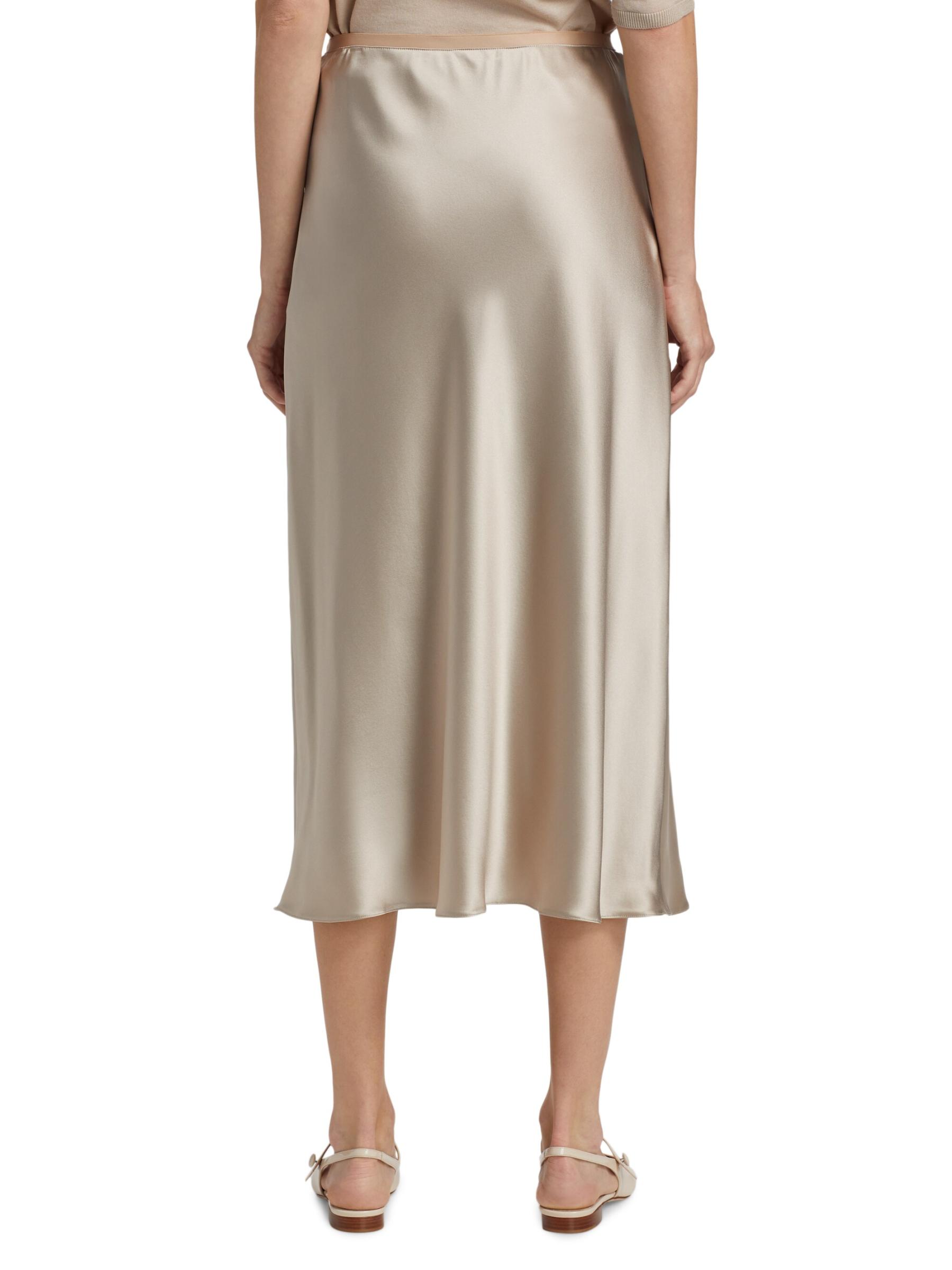 Max Mara - カルネ・シルク・ミディスカート をオンライン購入