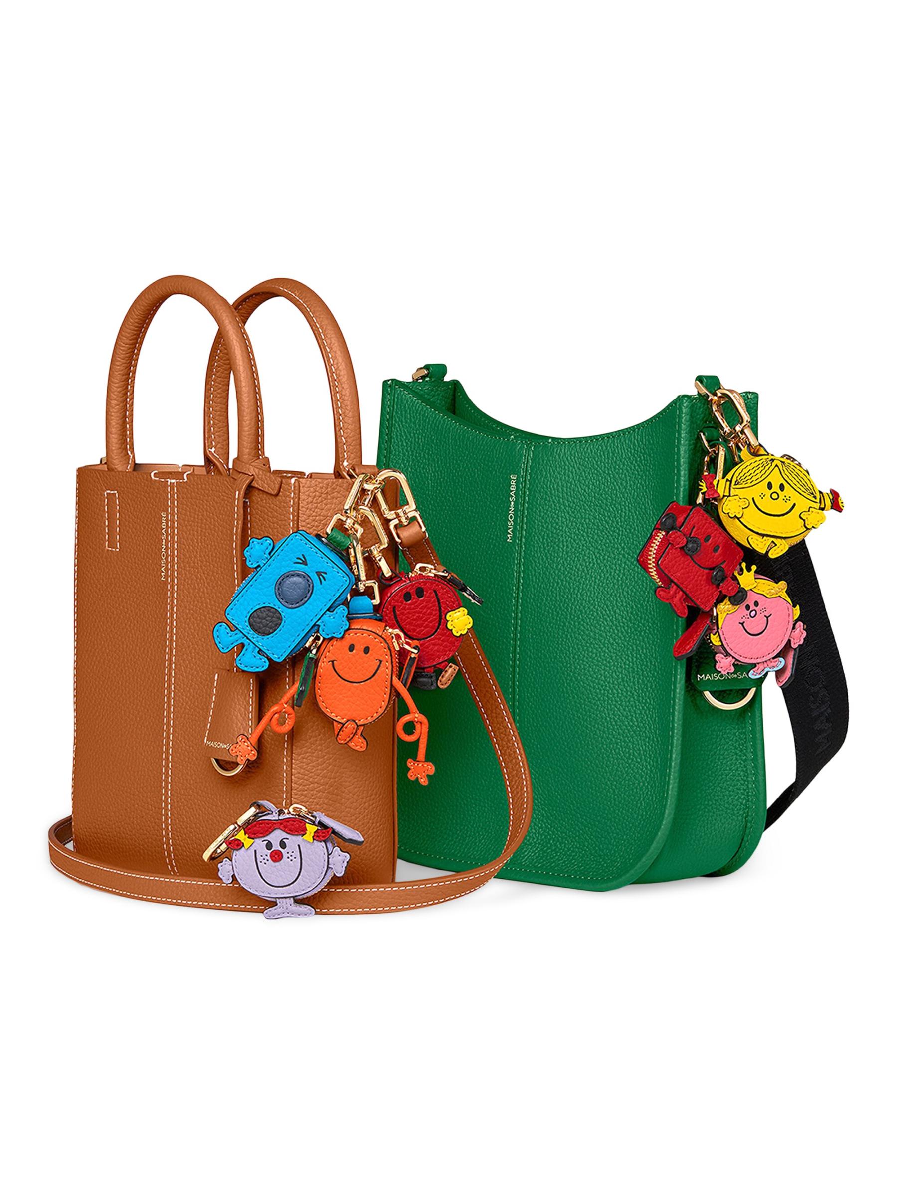 The Sabrémoji Mr. Men and Little Miss Bag Charm