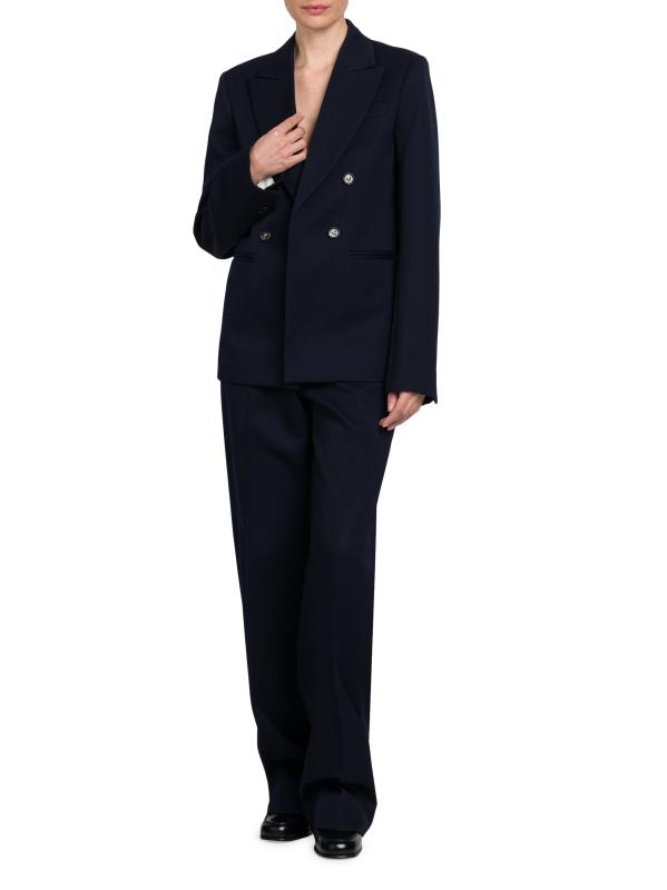 Shop Bottega Veneta - Sartorial Grain De Poudre Trousers