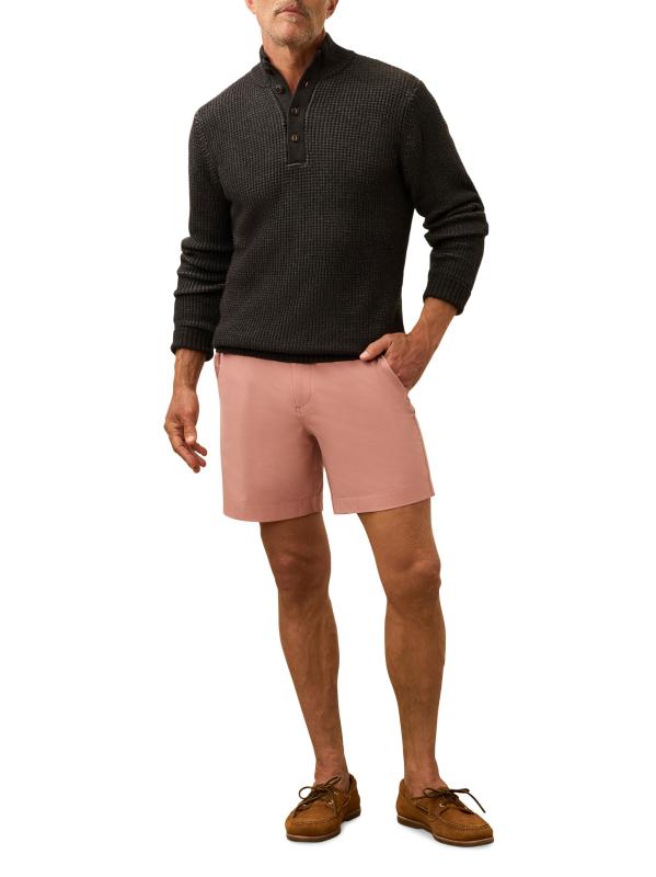 #3: سترة محبوكة بتصميم وافل بفتحة ربع - GRAPHITE NIGHT