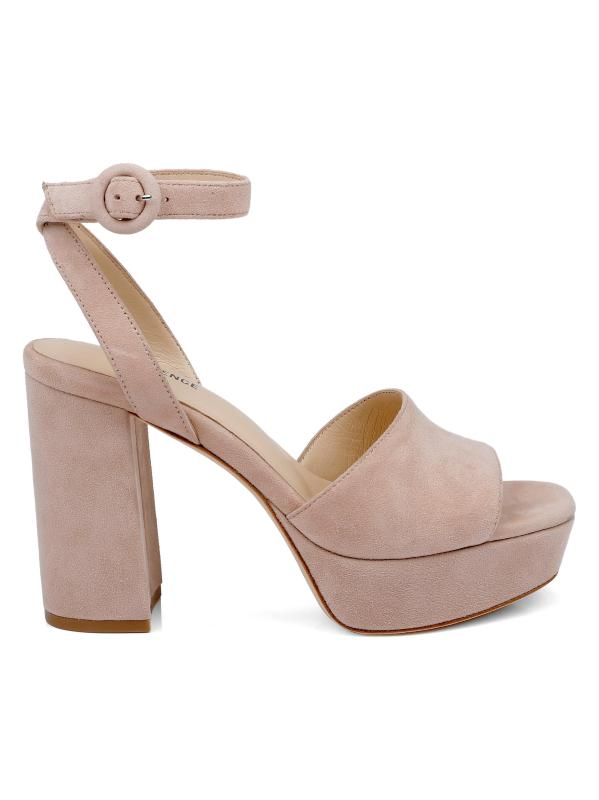 صندل أندري ببلاتفورم من الجلد المدبوغ مقاس 70 مم