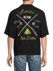 注目 リゾートライク AMIRI Pool Cue シャツ ＋ ショートパンツ 注目 リゾートライク AMIRI Pool Cue シャツ ＋ ショートパンツ