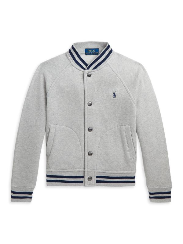 جاكيت بومبر محبوك للأولاد والصبيان الصغار