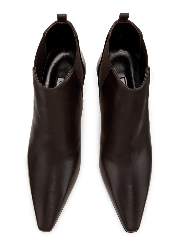 送料関税込■Manolo Blahnik■Dildaltra 70レザーアンクルブーツ Manolo Blahnik - レザーアンクルブーツ をオンライン購入