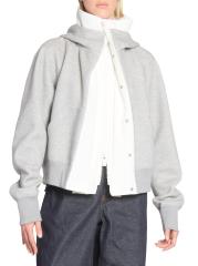すぐ発送☆【sacai】 Sponge Sweat Hoodie Sacai Sponge Sweater Hoodie in Black | Santa Fe Dry Goods
