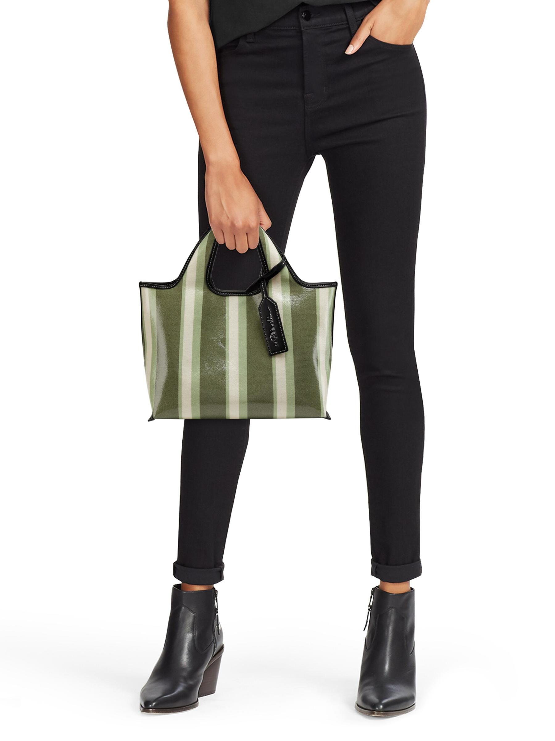 【3.1 Phillip Lim】デュアルストライプマーケットトート 3.1 Phillip Lim Dual Stripe Market Tote | Shopbop