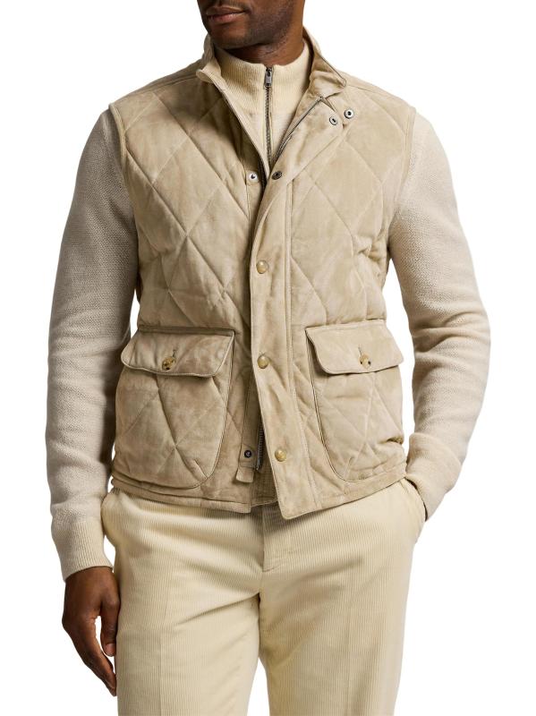 Ralph Lauren パープルレーベルキルティングベスト Lサイズ グレー 0000314668000.jpg