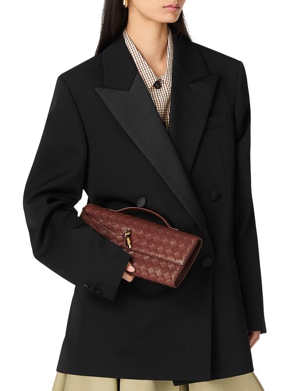 Bottega Veneta - アンディアモ イントレチャート レザー トップ