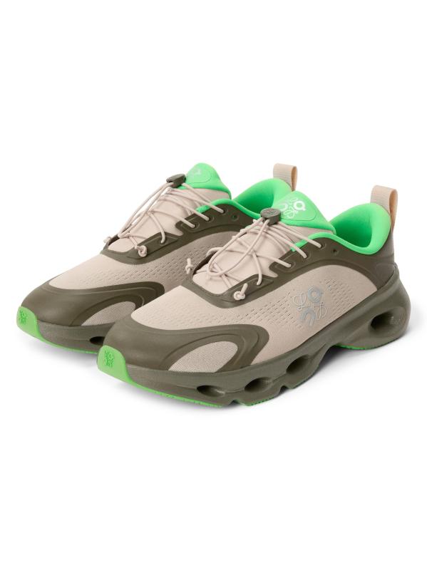 #2: حذاء كلودسولو الرياضي للرجال من لوي إكس أون - الرمال الخضراء الكاكي