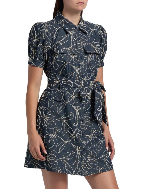 【MARNI】デニム ミニシャツワンピース 刺繍入★関税送料込み★ 楽天市場】MARNI マルニ Denim Dress デニムワンピース ラッフル