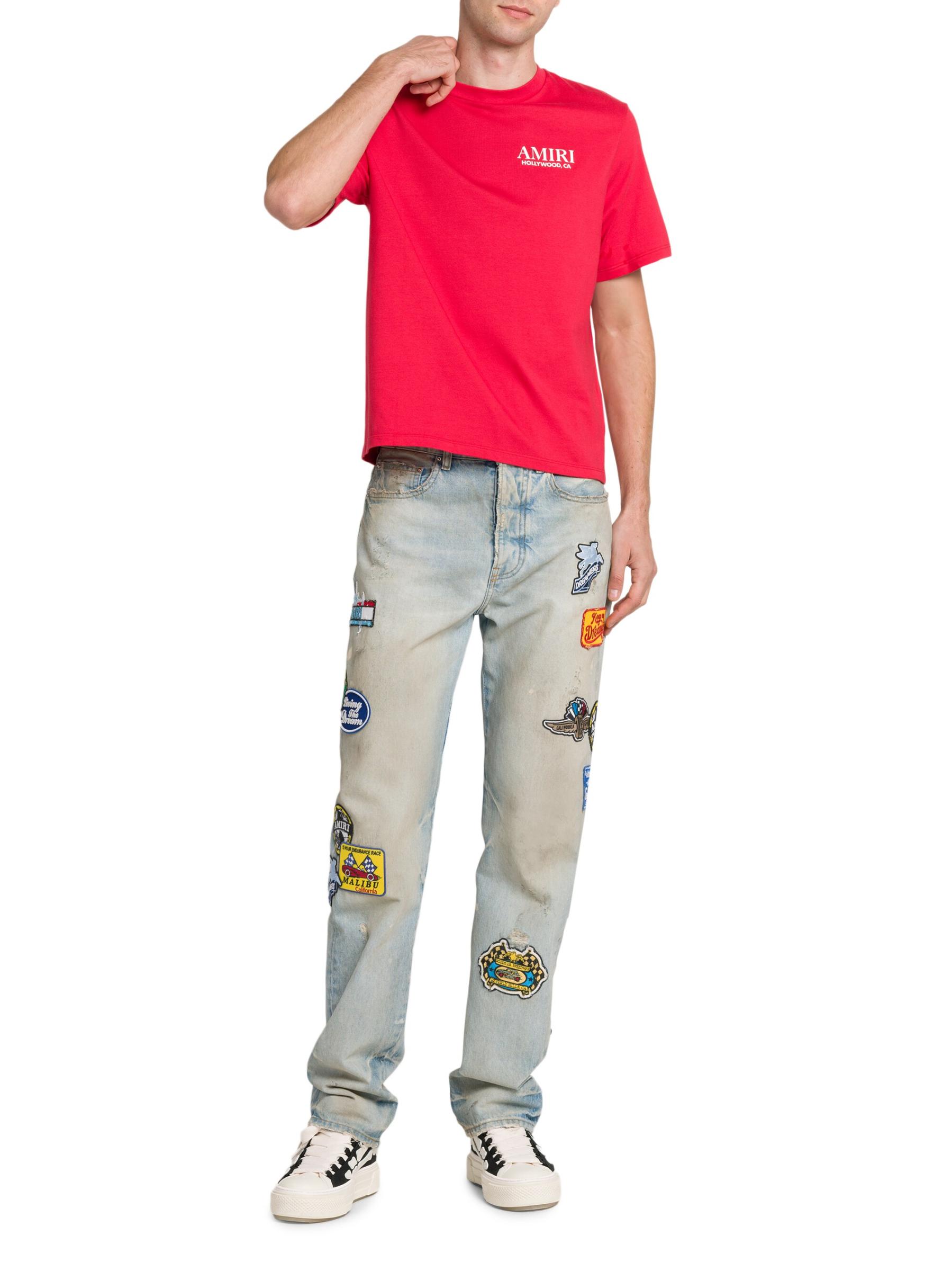 AMIRI BONE ボーンズ スタックド 長袖 クルーネック Tシャツ 三越伊勢丹 | AMIRI/アミリ通販 | BONES STACKED L/S TEE_100