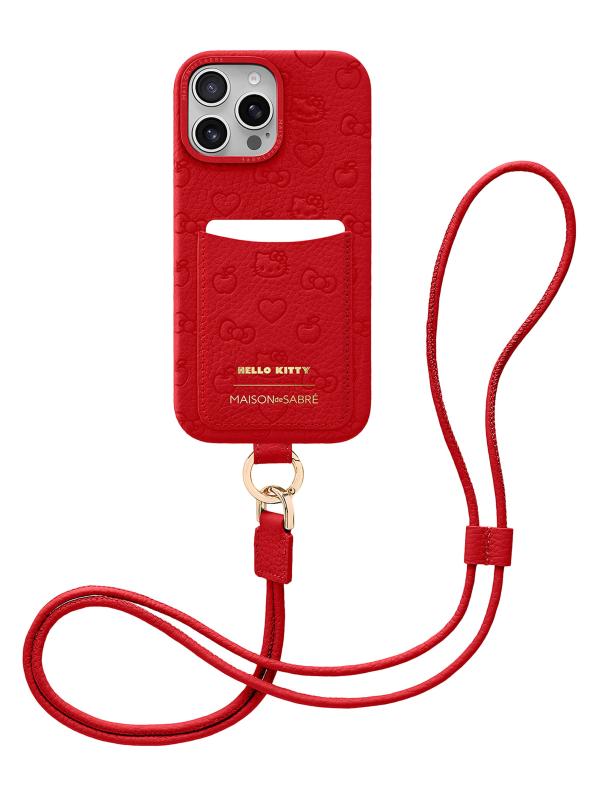 MAISON de SABRÉ キティちゃん★リングスマホケース 限定コラボ ! ハローキティ[MAISON de SABRE]*iPhone16シリーズ