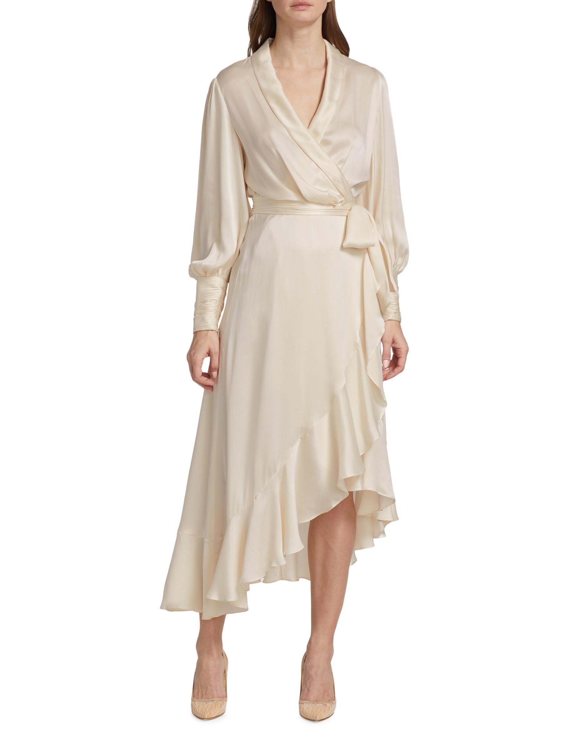 送料関税込■ZIMMERMANN■フローラル ベルベット マキシドレス Elie Tahari - サミー フローラル シルク混 マキシドレス を