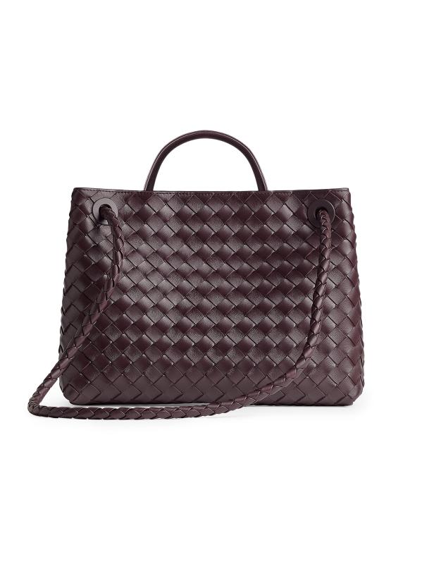 #4: حقيبة Andiamo متوسطة الحجم من الجلد بمقبض علوي - بارولو