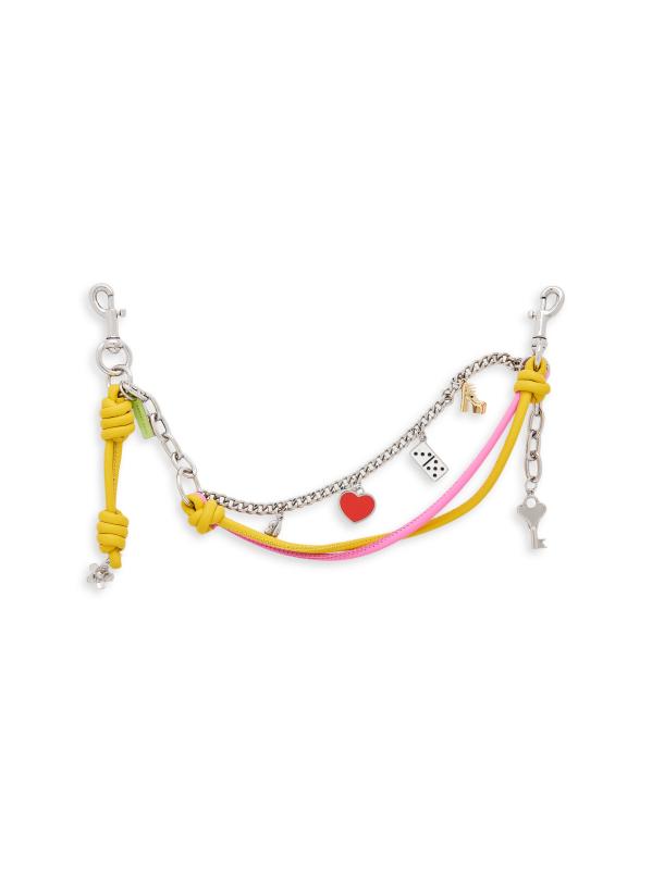 【Marc Jacobs】ミニアイコンチャ-ムネックレス【関税送料無料】 Marc Jacobs ミニアイコン チャーム ネックレス | シルバー