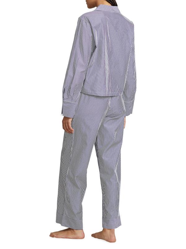 #2: طقم بيجاما طويل مخطط من بيلي - البنغال