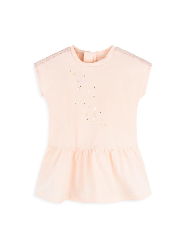 【Chloe】コットンドレス Chloé コットンボイル製ロングスリーブ ミニドレス | Chloé JP