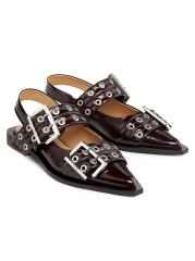 GANNI【関税送料込&SALE価格】フェミニンバックルデニムパンプス 楽天市場】【アウトレット】【ラスト1点】ガニー GANNI パンプス