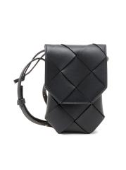 ショルダーバッグ BV492 DIAGO PHONE POUCH Bottega Veneta Men's Diago Vertical Leather Phone Pouch