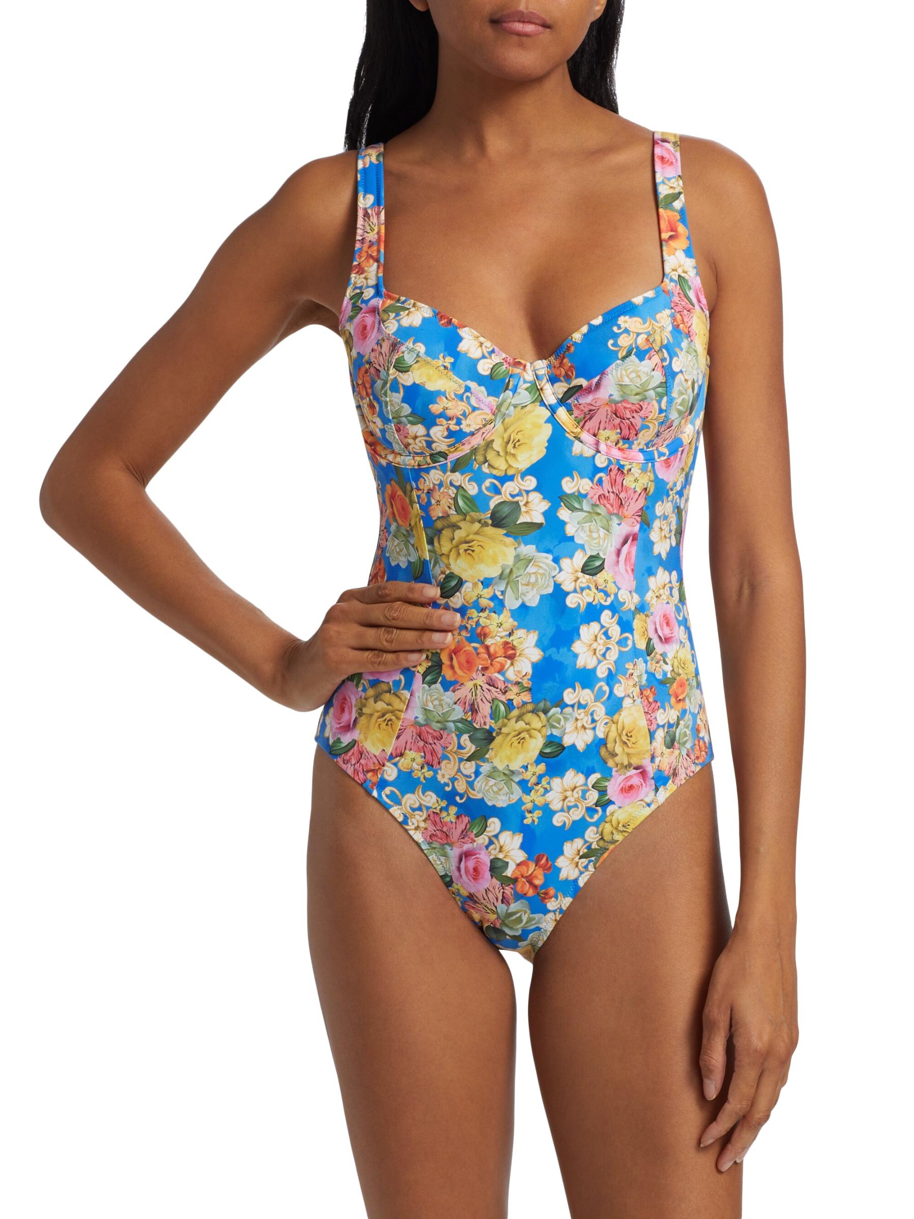 merry jenny 水着　flower swim one-piece flower swim one-piece[品番：MKSW0021137]｜merry jenny