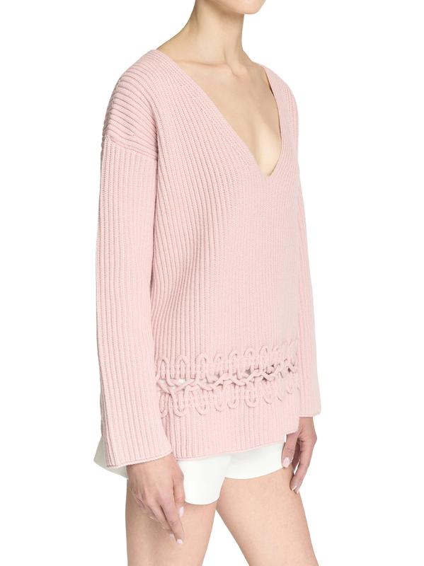 #4: سترة ألما من الكشمير - وردة الشاي