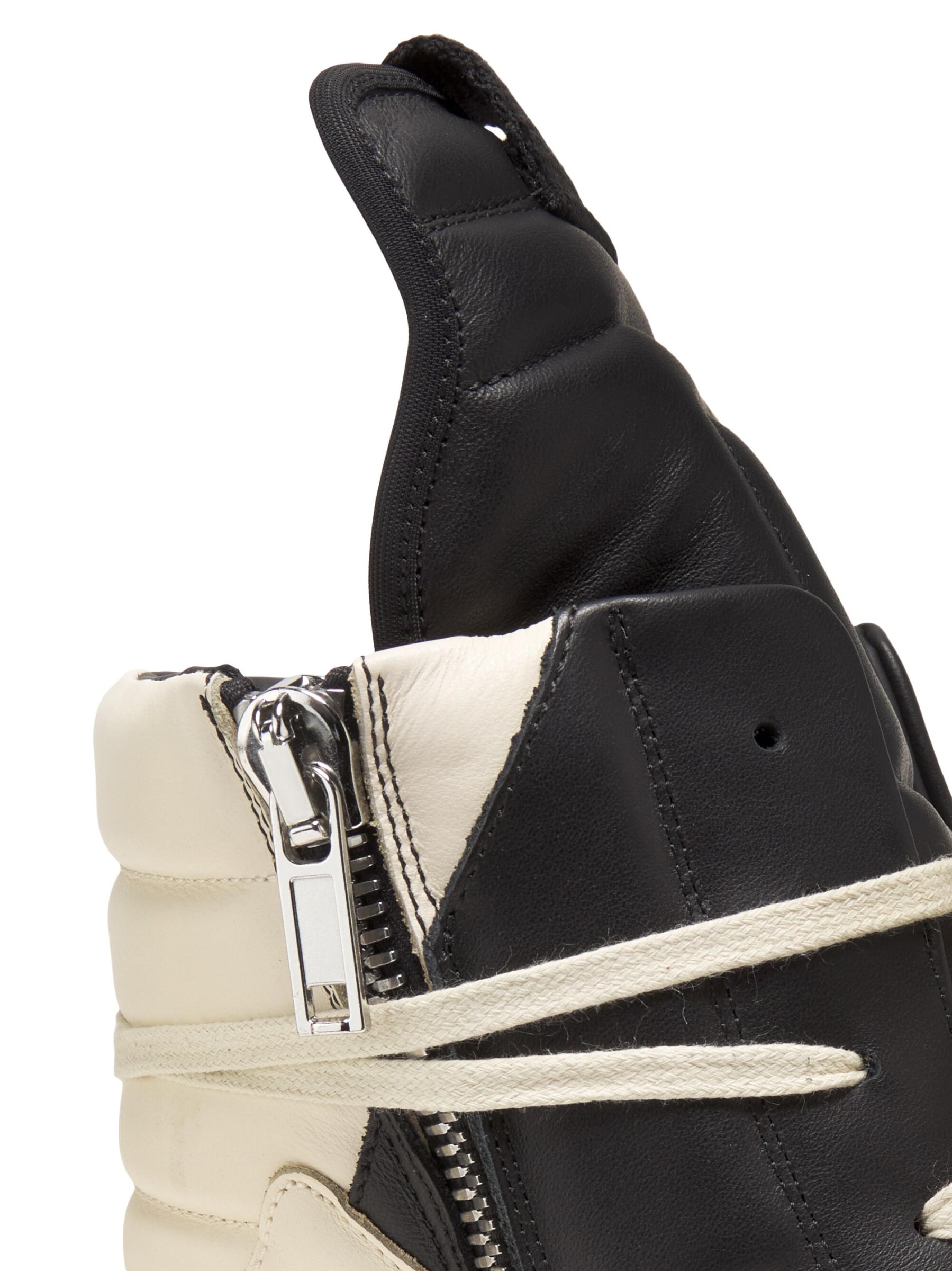 【大人気】RICK OWENS◆Geobasket レザーハイトップスニーカー Rick Owens - リックオウエンス GEOBASKET ジオバスケットレザー