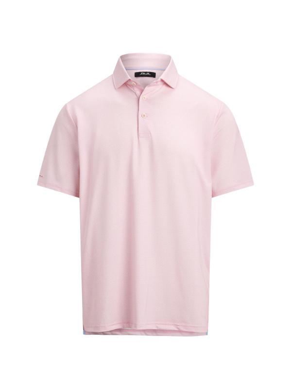 قميص بولو بتصميم هندسي بيكيه بيرفورمانس