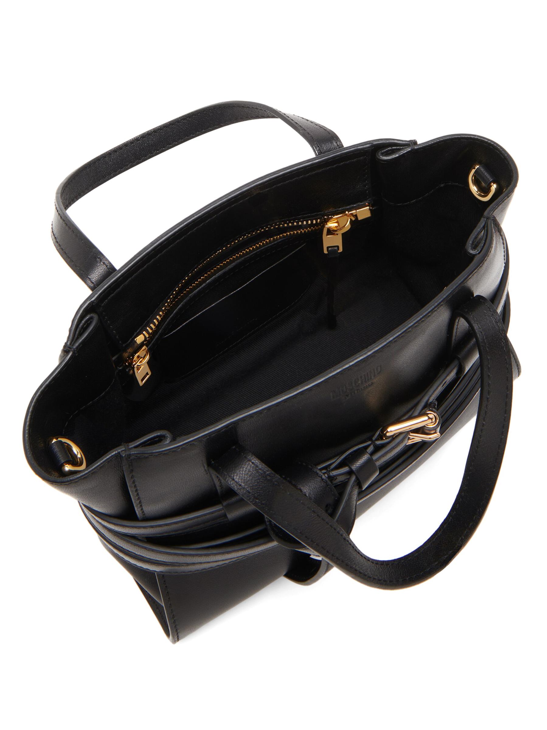 【Moschino】タイミーレザーショッピングバッグ Moschino - タイミー・レザー・ハンドバッグ をオンライン購入