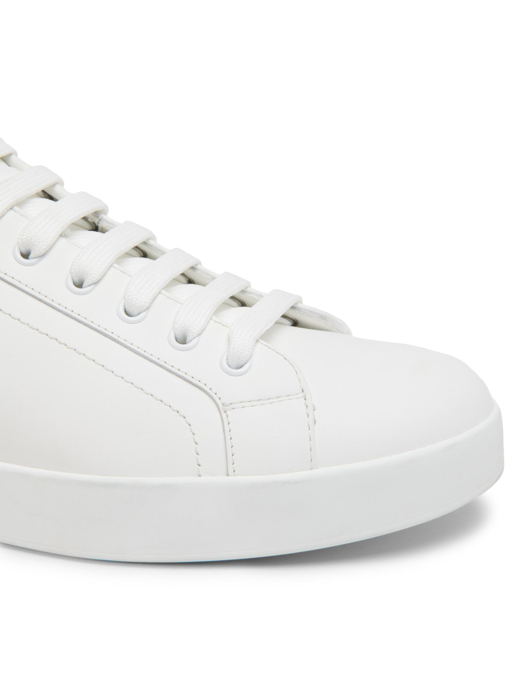 DOLCE&GABBANA - レザーロートップスニーカー をオンライン購入