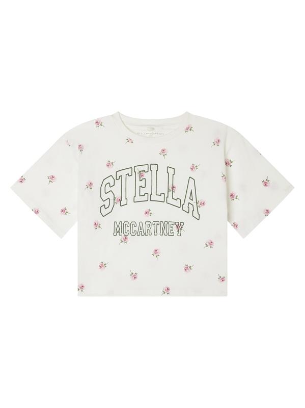 تي شيرت ديتسي روزز قصير الأكمام للفتيات الصغيرات والبنات