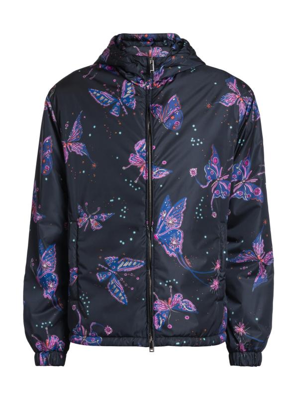 Utopia Butterfly Printed Windbreaker Jacket