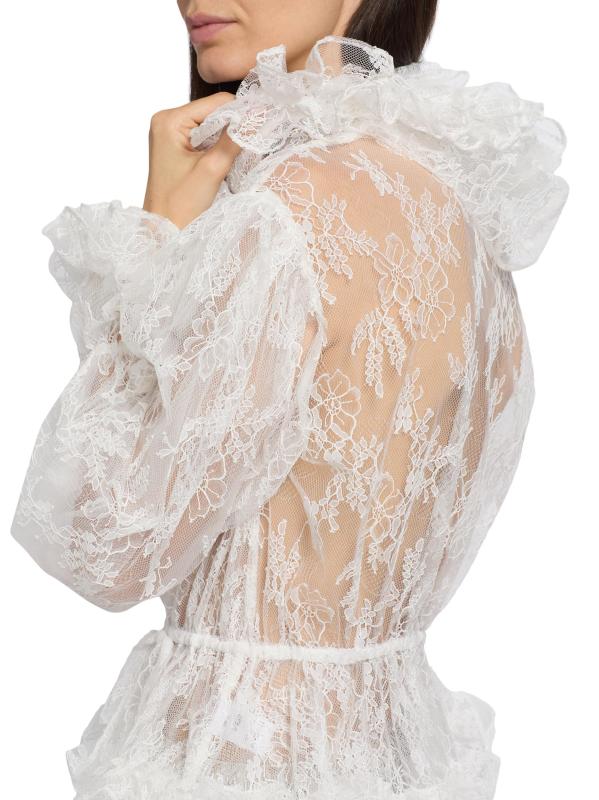 #5: جاكيت إليسا بتصميم مزهّر من الدانتيل - عاجيي