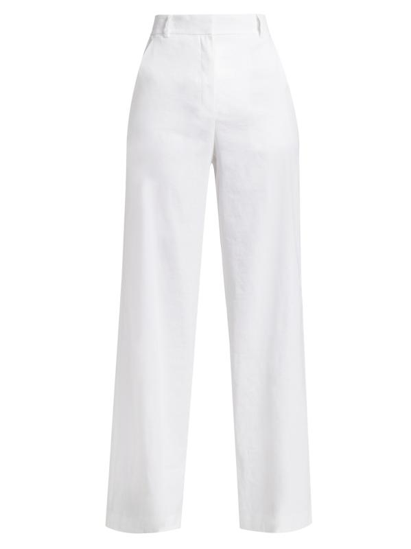 theory リネン混紡 ストレートパンツ 2サイズ THEORY ストレッチオーガニックリネン混 ストレートパンツ | NET
