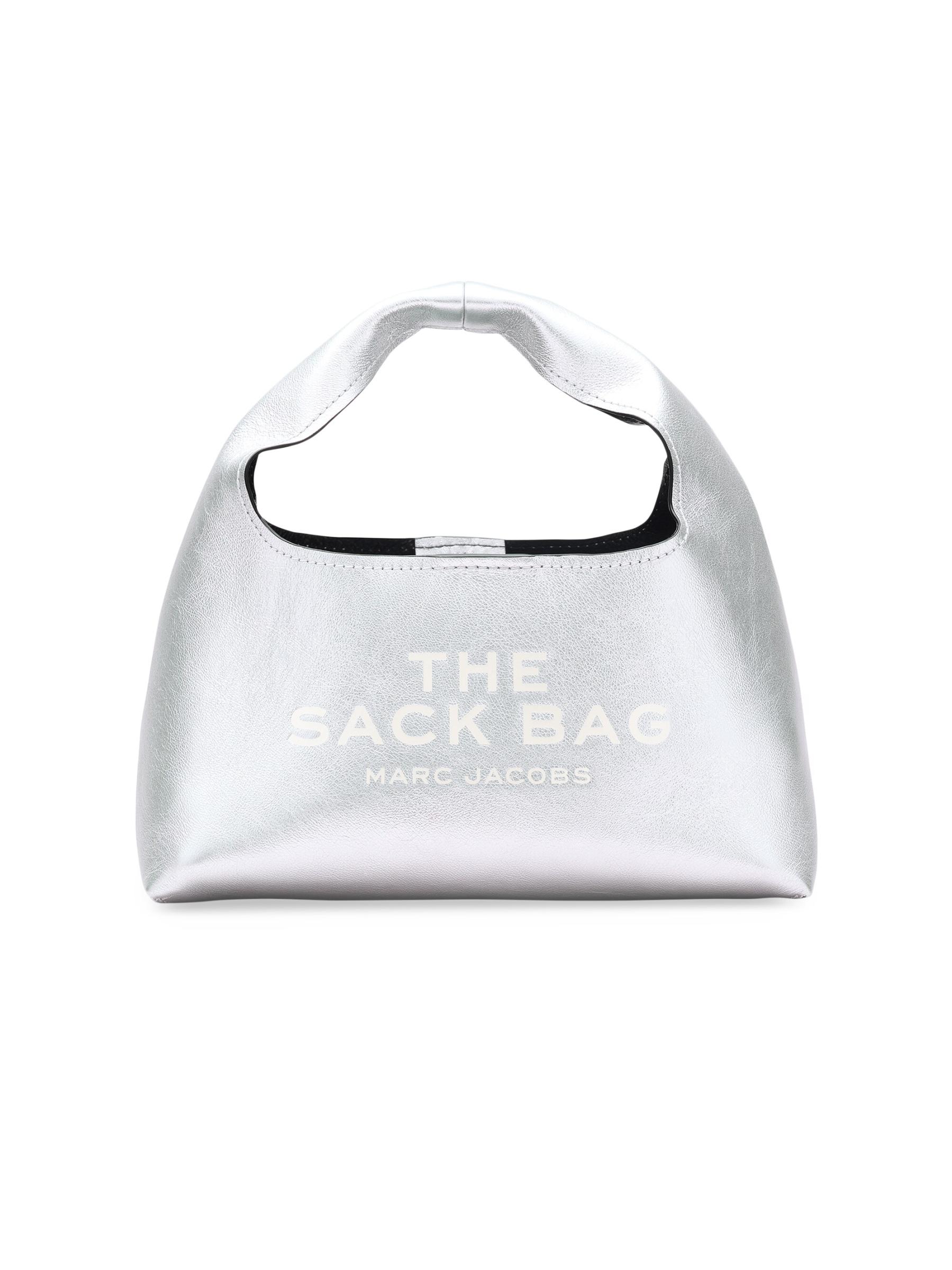 【MARC JACOBS】ミニサック メタリックバッグ 送関無料 Marc Jacobs - メタリックレザー・ミニサックバッグ を