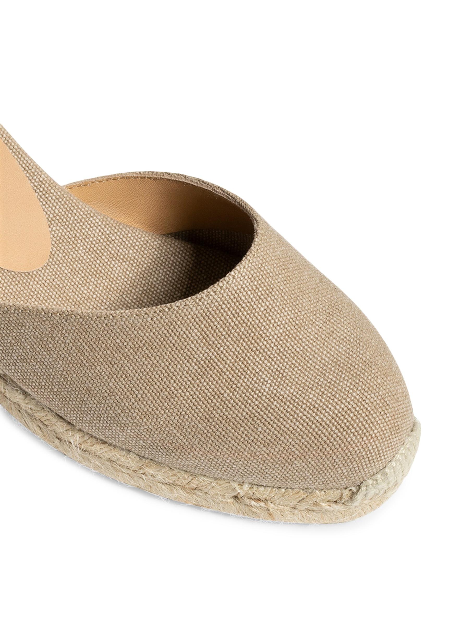 Castaner CARINA30021005 関税送料込 Shop Castañer - Carina Linen Wedge Espadrille Sandals | Saks