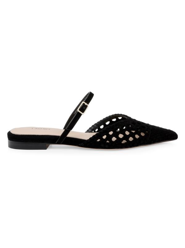 Saks Fifth Avenue 黒 バレエシューズ Flats | Saks Fifth Avenue Canada