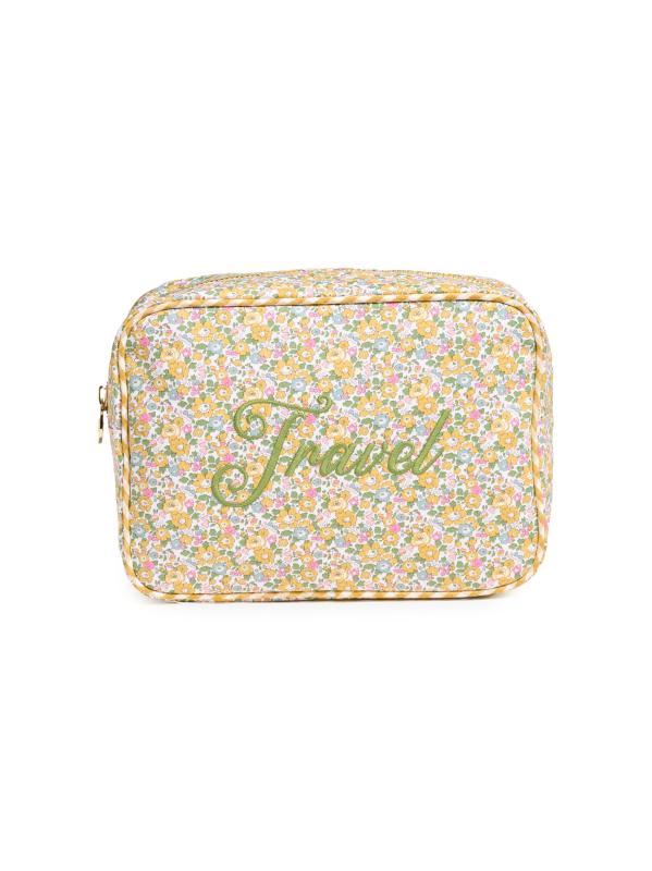 حقيبة سفر كبيرة مطبوعة