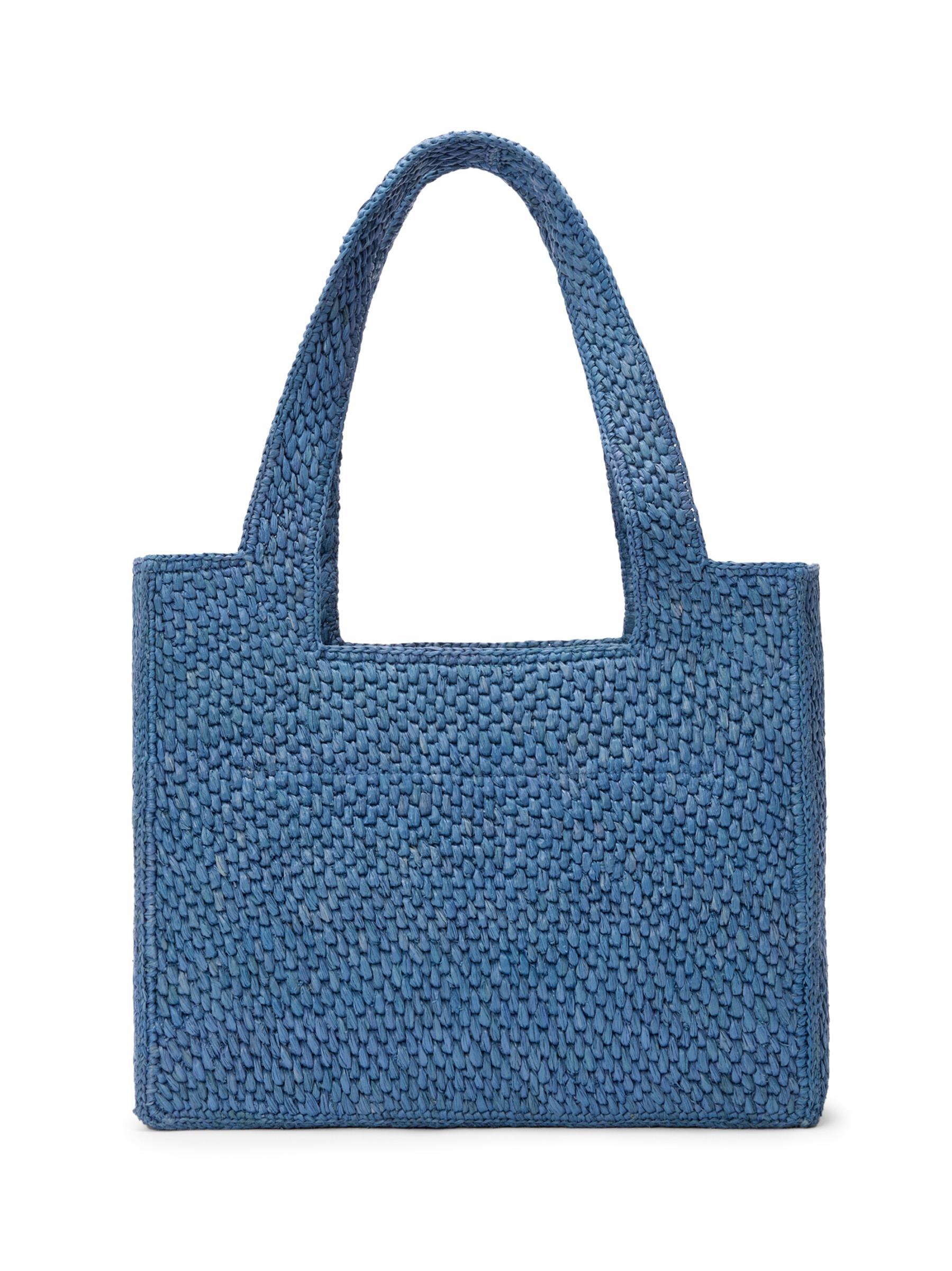 【LOEWE】 Paula's Ibiza logo raffia tote bag LOEWE Loewe x Paula's Ibiza Mini Font Raffia Tote Bag | Holt