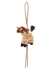 ◆LOEWE◆ポーラ・イビサ・レザー・トリム・フラワー・ピン LOEWE + Paula's Ibiza ラフィア バケットバッグ レザートリム