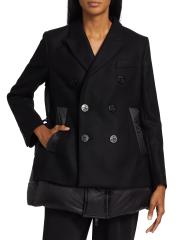 ジャケット・アウター ATHA DOUBLE MELTON OVERSIZED PEA COAT ATHA アタ ダブルメルトン オーバーサイズ ピーコート DOUBLE