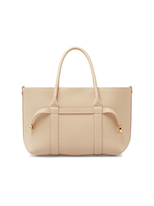 Loro Piana - スモール ギエラ レザー ショッパー トートバッグ