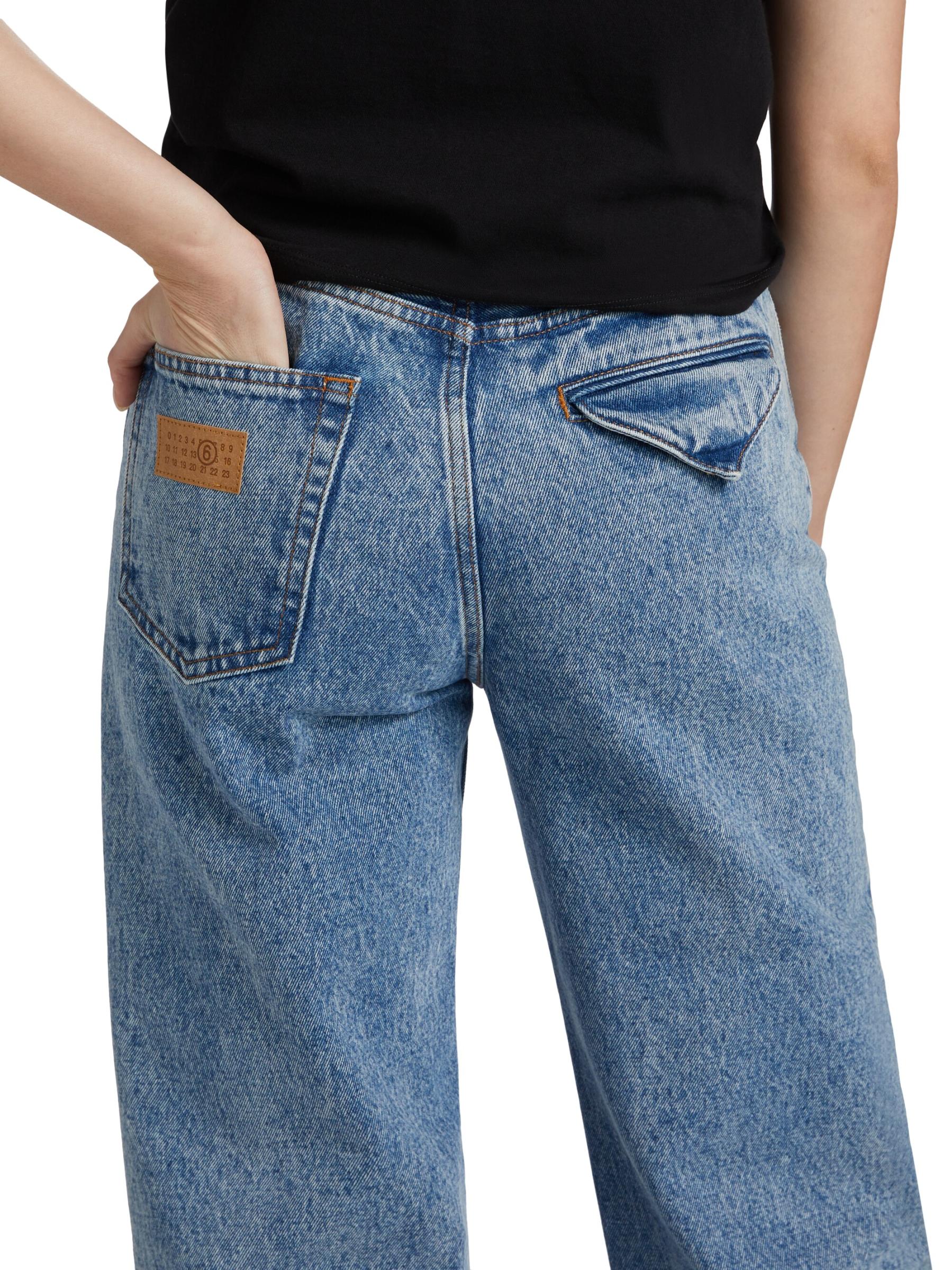 早い者勝ち❗️MM6 ジーンズ　デニム　ストレート MM6 MAISON MARGIELA エムエムシックス メゾン マルジェラ