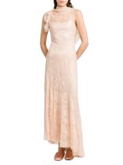 ワンピース A FERRETTI Dress with lace profile Rosso Aeffe_2Farticle_imgs_2FAEF251M